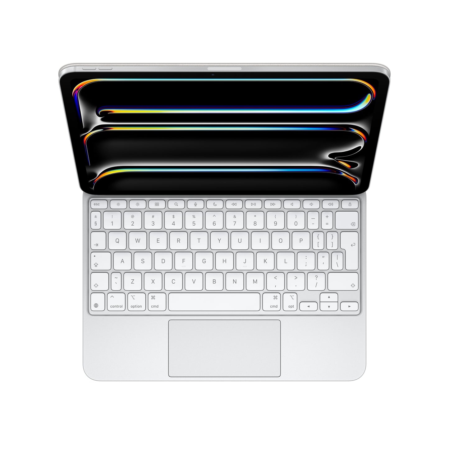 Apple Magic Keyboard k 11palcovému iPadu Pro (M4) – anglický (mezinárodní) – bílý - iSTYLE CZ