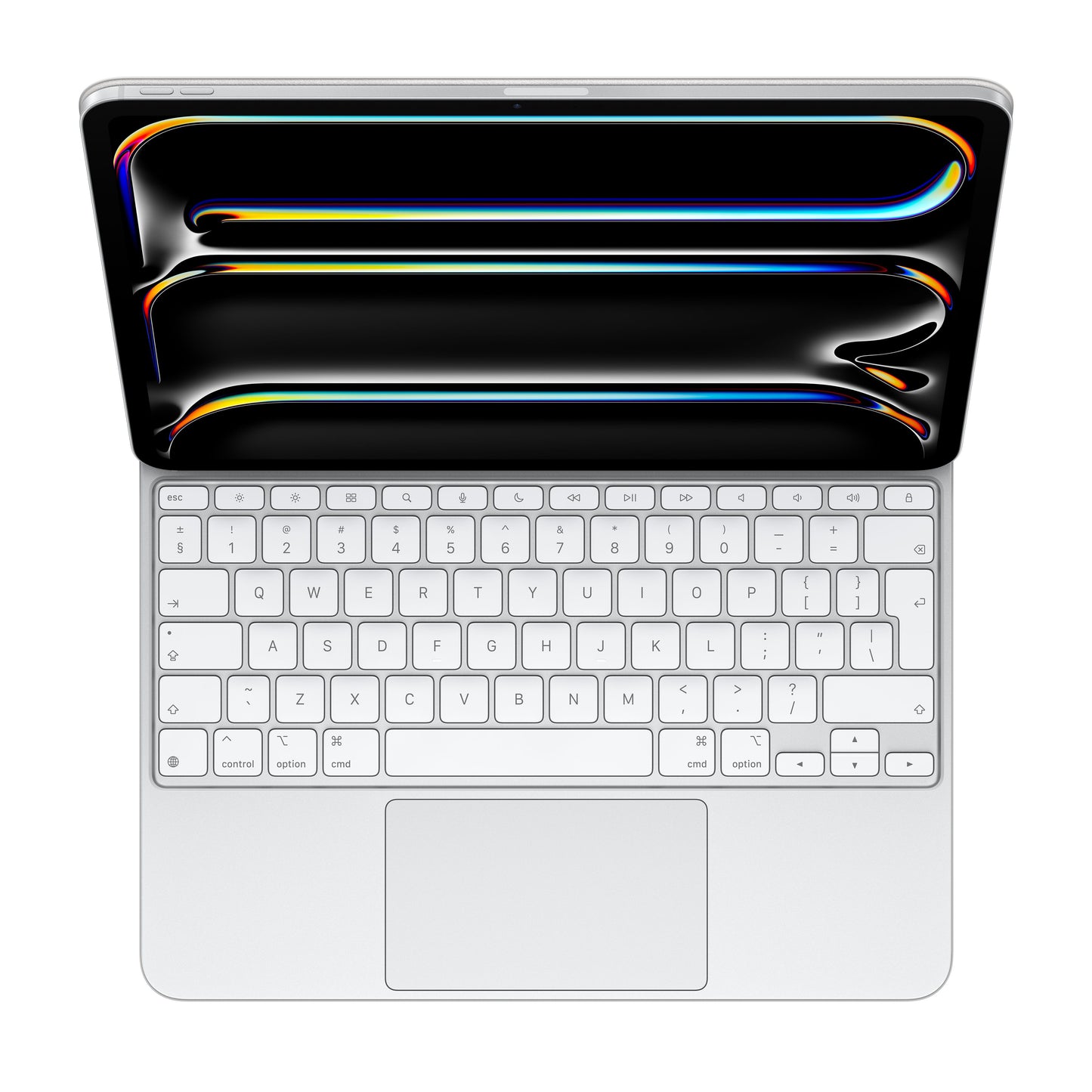 Apple Magic Keyboard k 13palcovému iPadu Pro (M4) – anglický (mezinárodní) – bílý - iSTYLE CZ