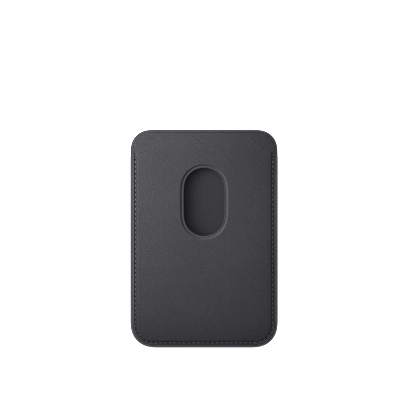 Apple peněženka z tkaniny FineWoven s MagSafe k iPhonu - černá - iSTYLE CZ