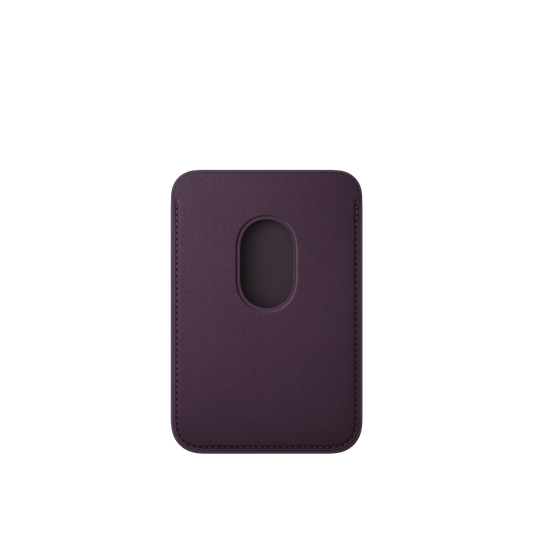 Apple peněženka z tkaniny FineWoven s MagSafe k iPhonu - ostružinová - iSTYLE CZ