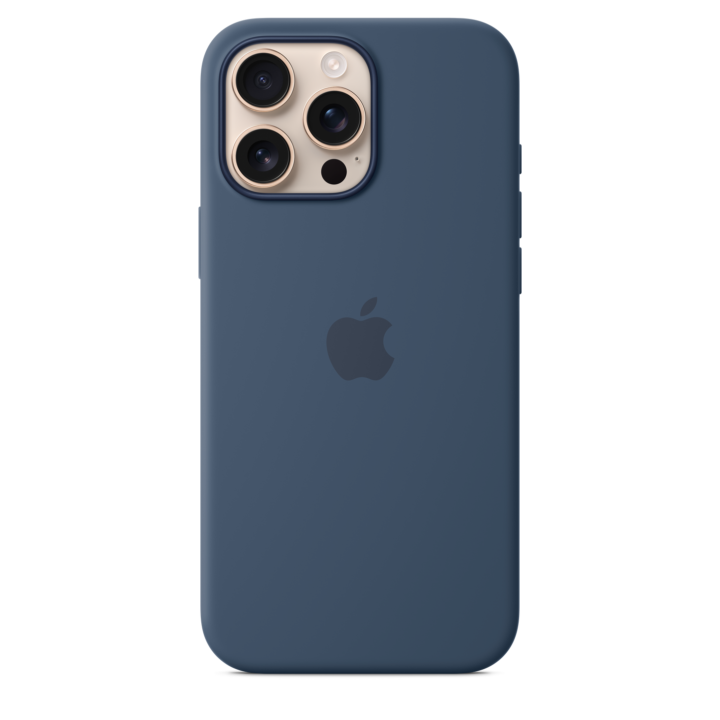 Apple silikonový kryt s MagSafe na iPhone 16 Pro Max - denimový - iSTYLE CZ
