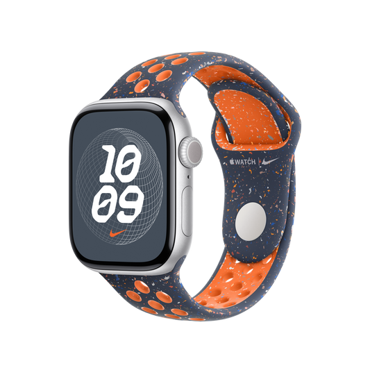 Apple Watch 38/40/41mm Blue Flame sportovní řemínek Nike – S/M - iSTYLE CZ