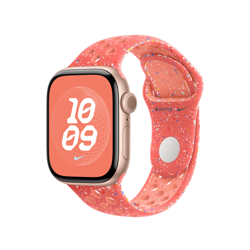 Apple Watch 38/40/41mm žhavě oranžový sportovní řemínek Nike – M/L - iSTYLE CZ