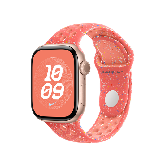 Apple Watch 38/40/41mm žhavě oranžový sportovní řemínek Nike – S/M - iSTYLE CZ