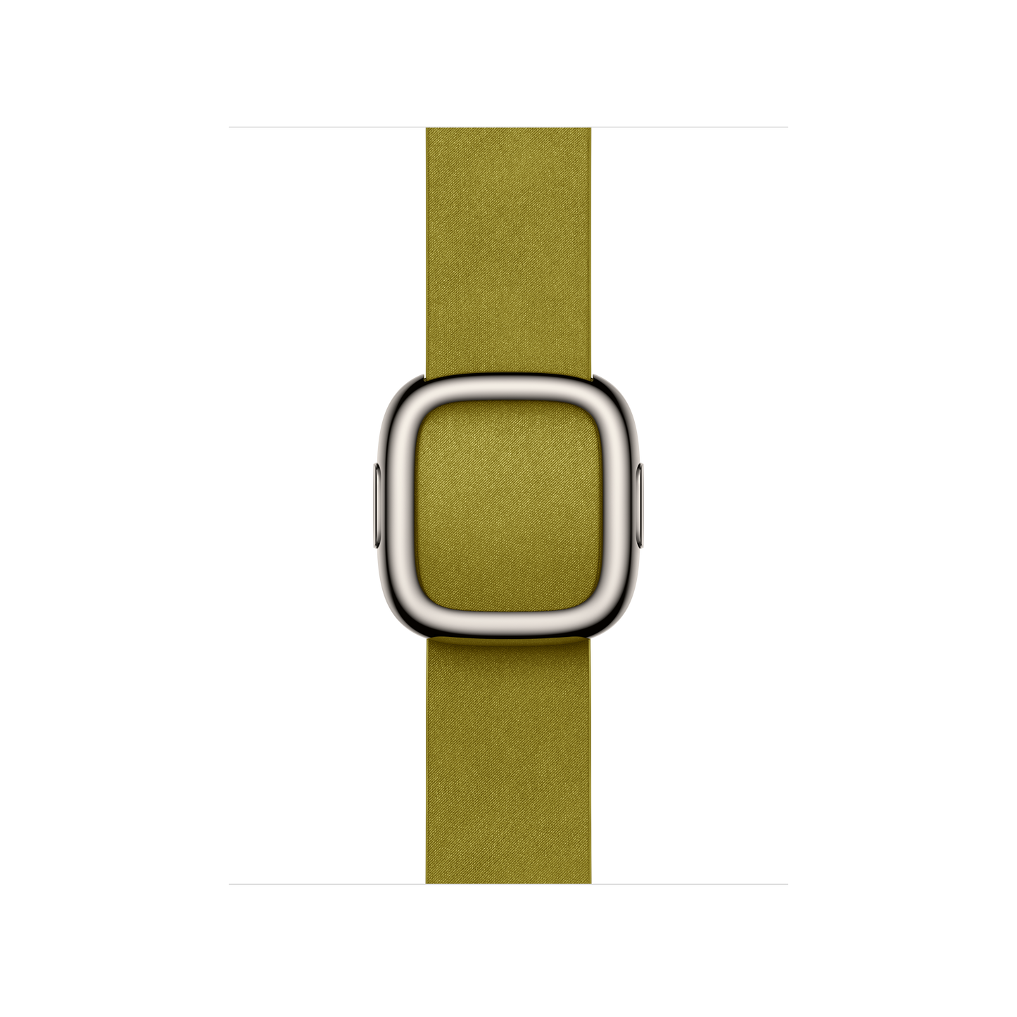 Apple Watch 38/40/41/42mm zelenožlutý řemínek s moderní přezkou – střední - iSTYLE CZ