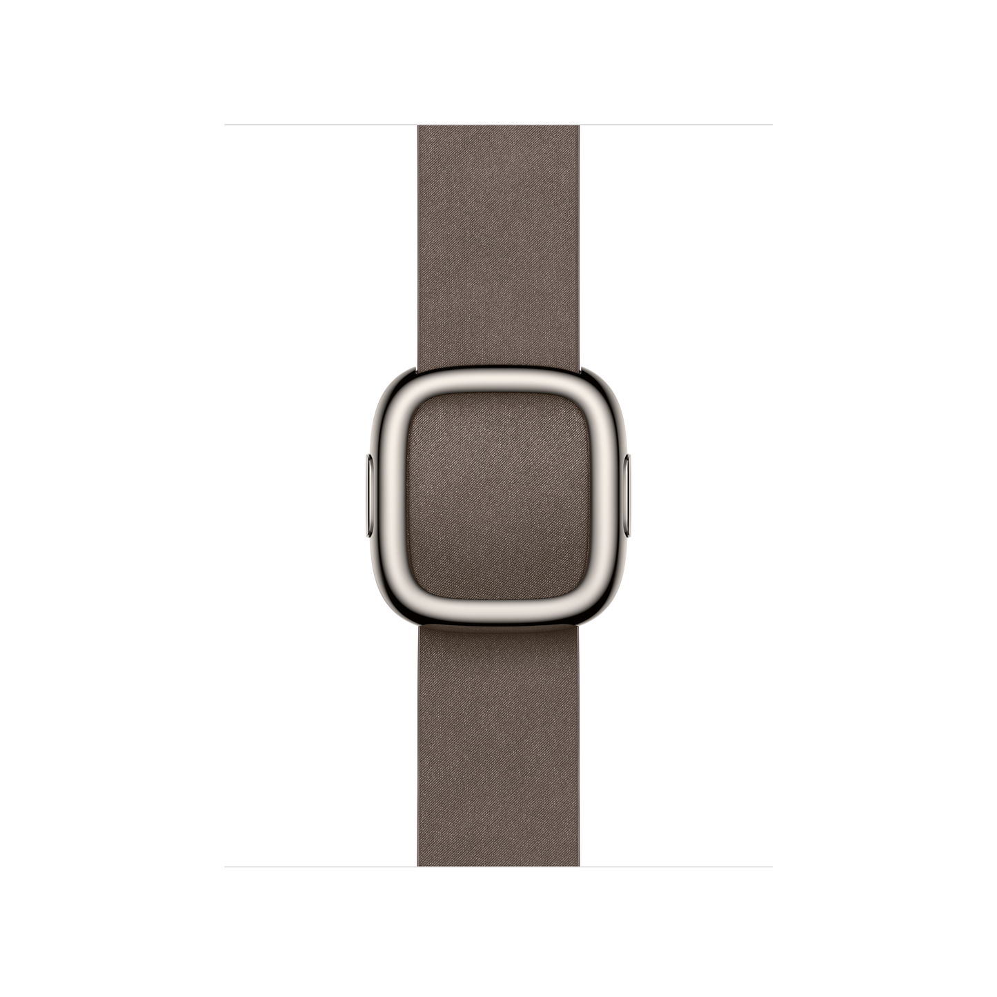 Apple Watch 38/40/41/42mm šedohnědý řemínek s moderní přezkou – střední - iSTYLE CZ