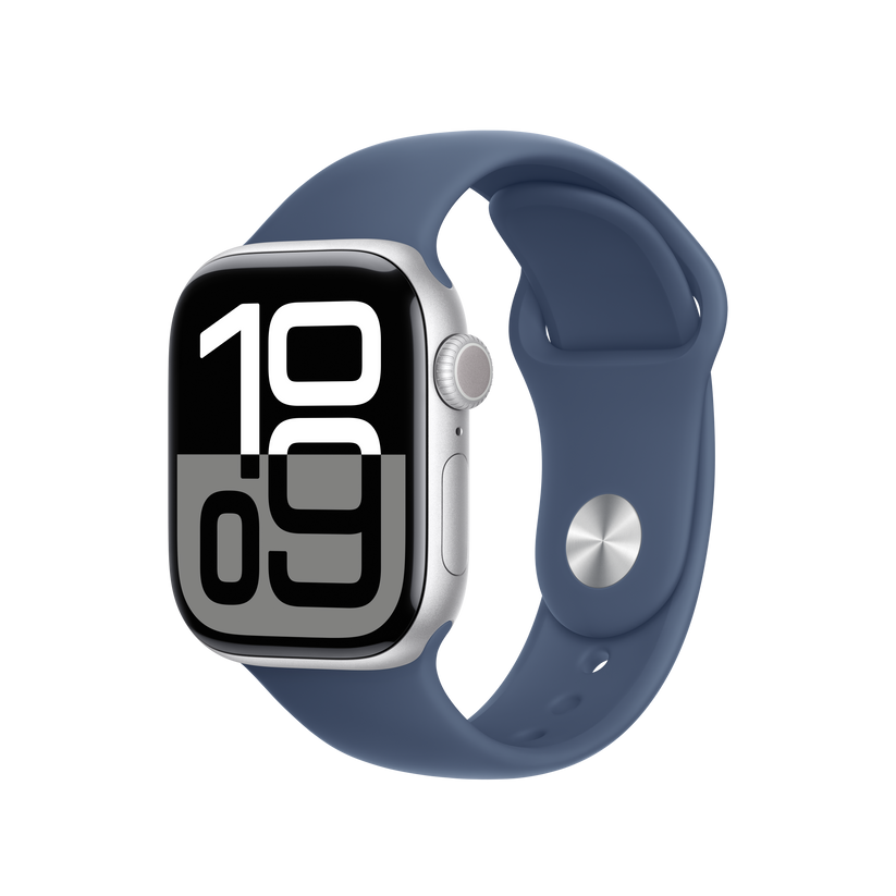 Apple Watch 38/40/41/42mm denimový sportovní řemínek – M/L - iSTYLE CZ