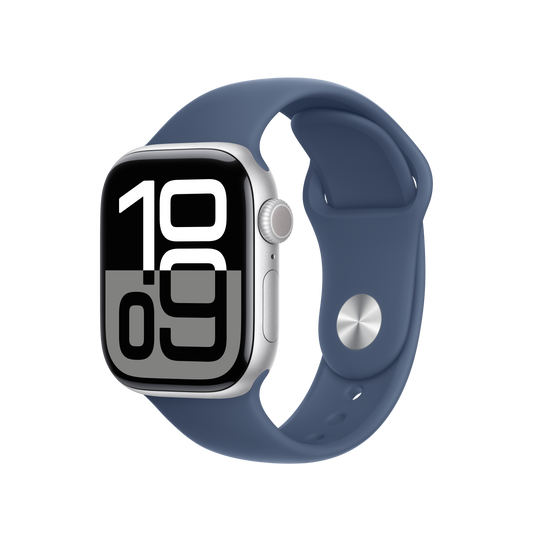 Apple Watch 38/40/41/42mm denimový sportovní řemínek – M/L - iSTYLE CZ