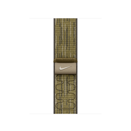 Apple Watch 38/40/41/42mm zeleno-šedý provlékací sportovní řemínek Nike - iSTYLE CZ