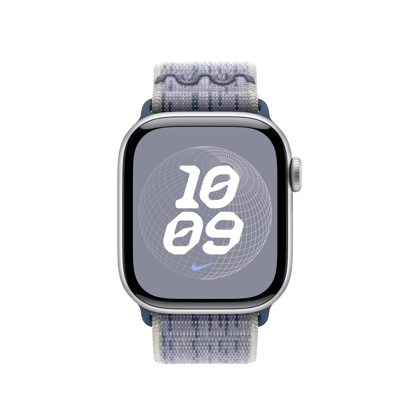 Apple Watch 38/40/41/42mm šedo-modrý provlékací sportovní řemínek Nike - iSTYLE CZ