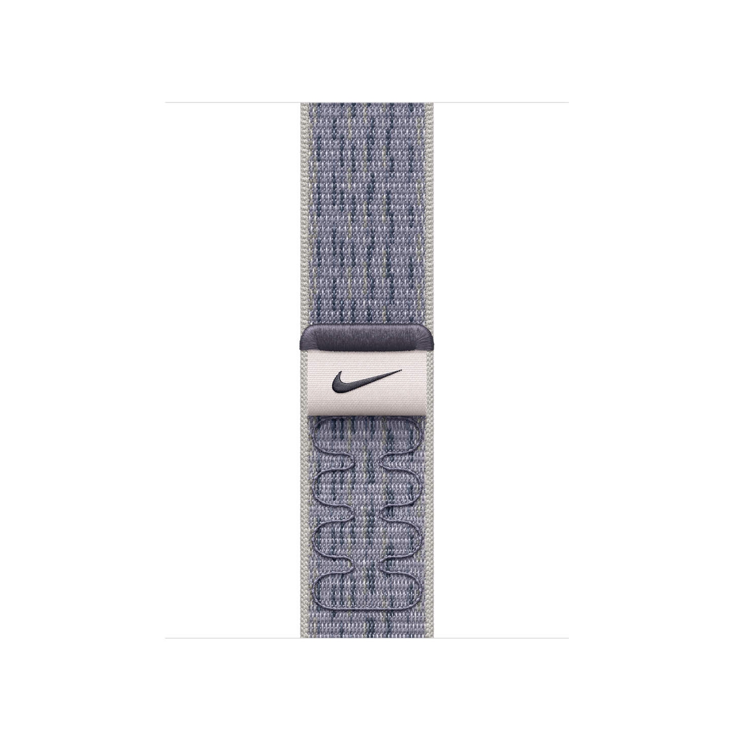 Apple Watch 38/40/41/42mm šedo-modrý provlékací sportovní řemínek Nike - iSTYLE CZ