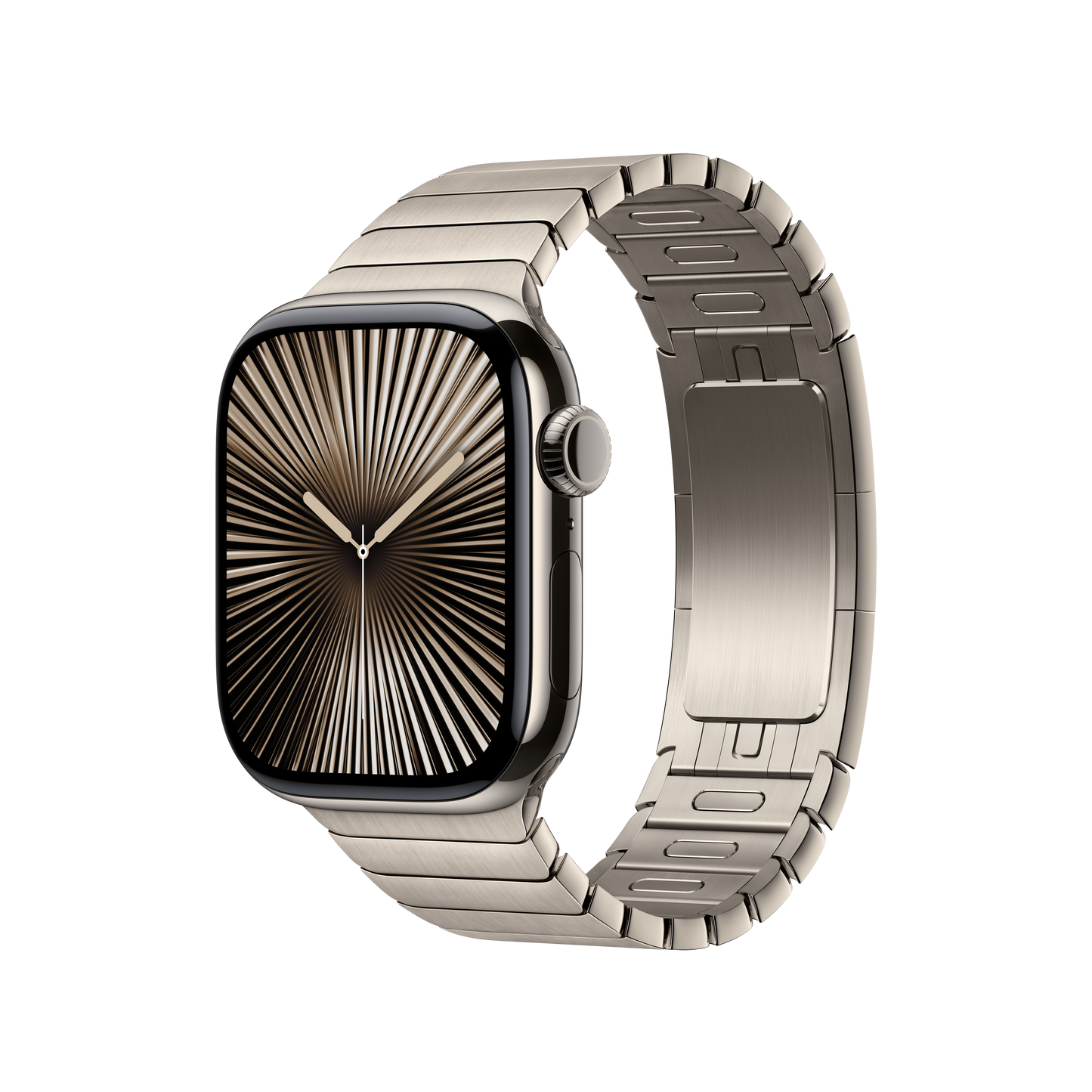 Apple Watch 38/40/41/42mm přírodní článkový tah - iSTYLE CZ