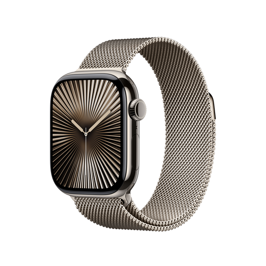 Apple Watch 38/40/41/42mm přírodní milánský tah – M/L - iSTYLE CZ