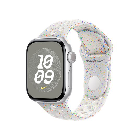 Apple Watch 38/40/41/42mm platinový sportovní řemínek Nike - M/L - iSTYLE CZ