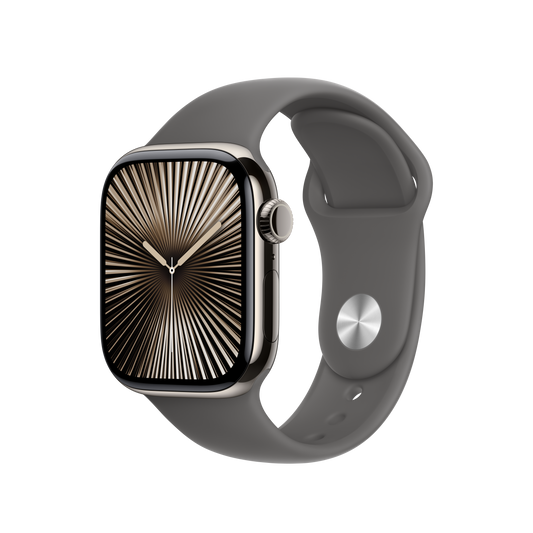 Apple Watch 38/40/41/42mm skálově šedý sportovní řemínek – M/L - iSTYLE CZ