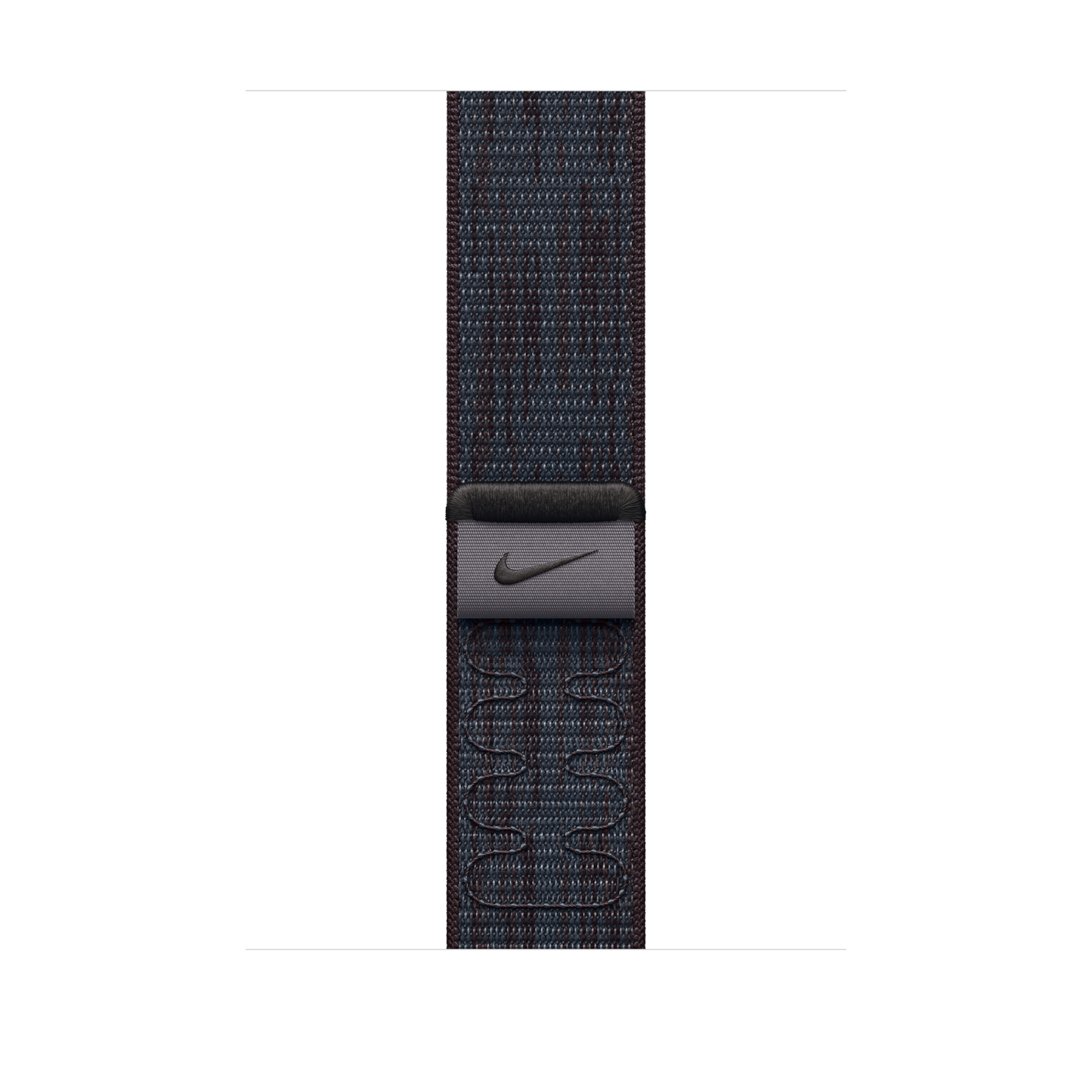 Apple Watch 44/45/46/49mm černo-modrý provlékací sportovní řemínek Nike - iSTYLE CZ