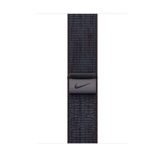 Apple Watch 44/45/46/49mm černo-modrý provlékací sportovní řemínek Nike - iSTYLE CZ
