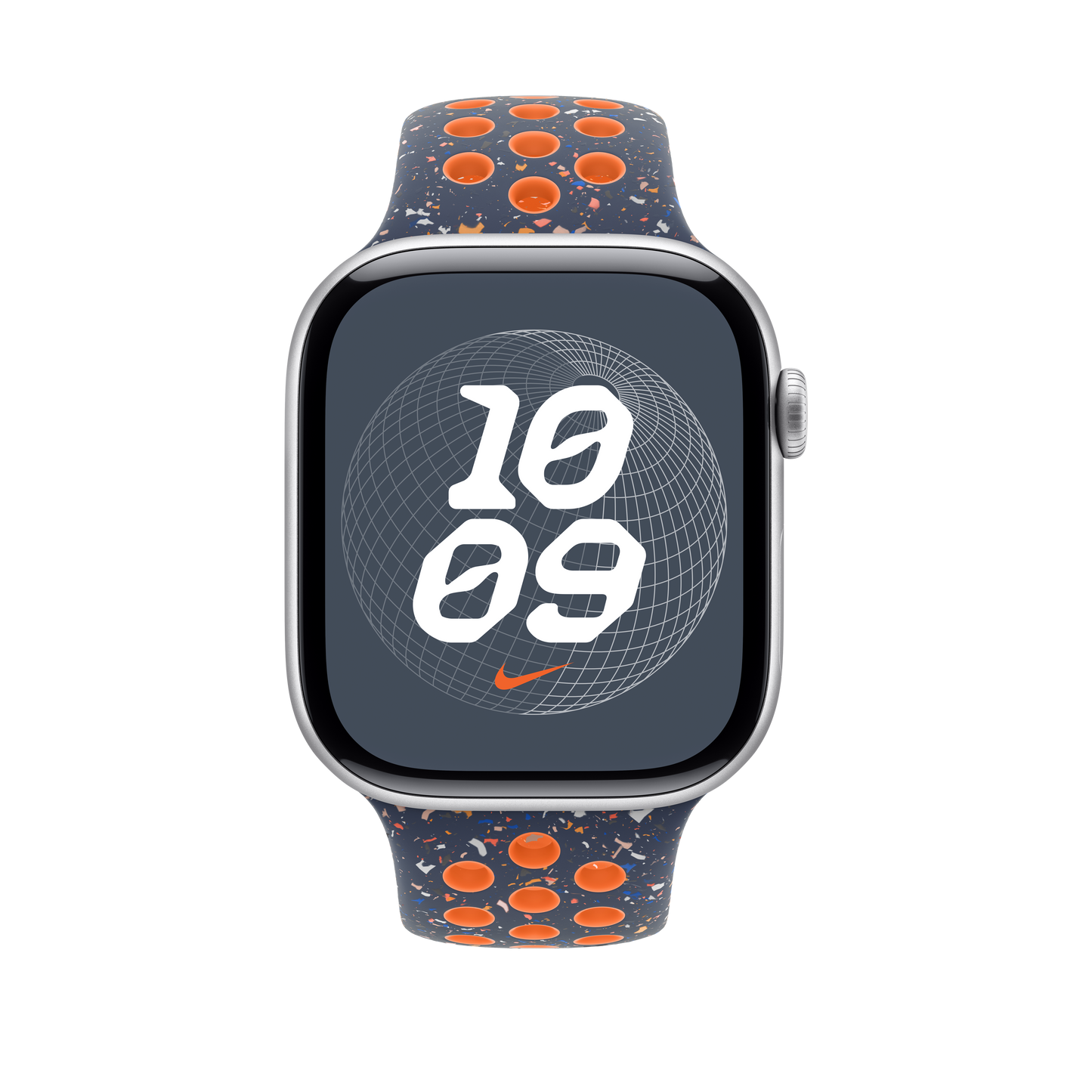 Apple Watch 44/45/46/49mm Blue Flame sportovní řemínek Nike - M/L - iSTYLE CZ