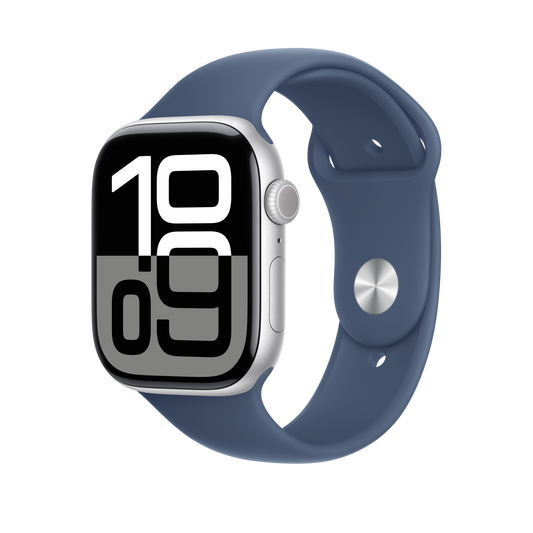Apple Watch 44/45/46/49mm denimový sportovní řemínek – S/M - iSTYLE CZ