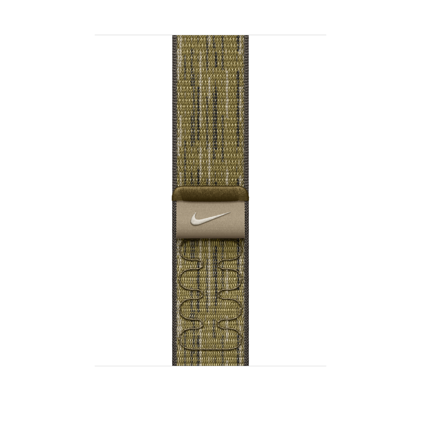 Apple Watch 44/45/46/49mm zeleno-šedý provlékací sportovní řemínek Nike - iSTYLE CZ