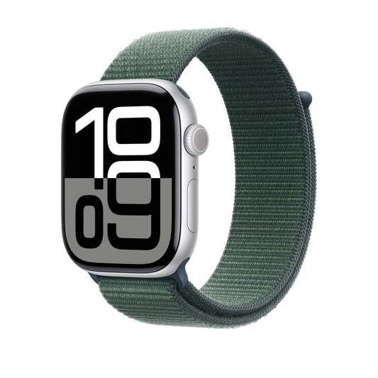 Apple Watch 44/45/46/49mm jezerně zelený provlékací sportovní řemínek - iSTYLE CZ