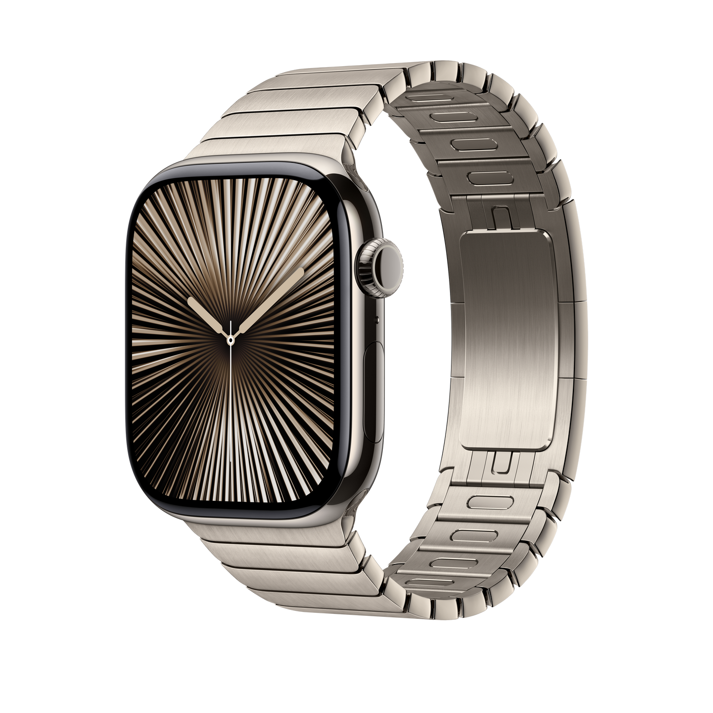 Apple Watch 44/45/46/49mm přírodní článkový tah - iSTYLE CZ
