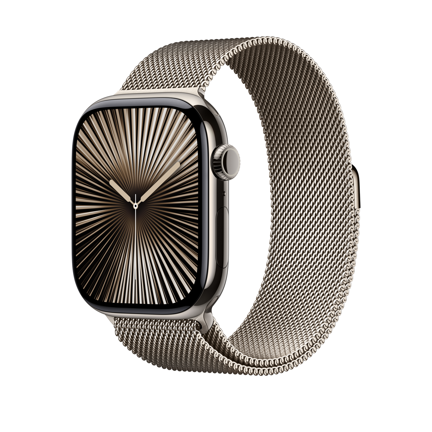 Apple Watch 44/45/46/49mm přírodní milánský tah – S/M - iSTYLE CZ
