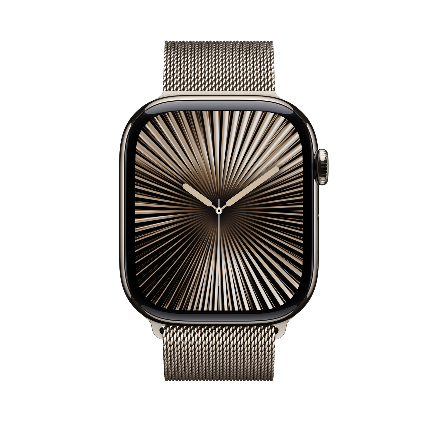 Apple Watch 44/45/46/49mm přírodní milánský tah – S/M - iSTYLE CZ
