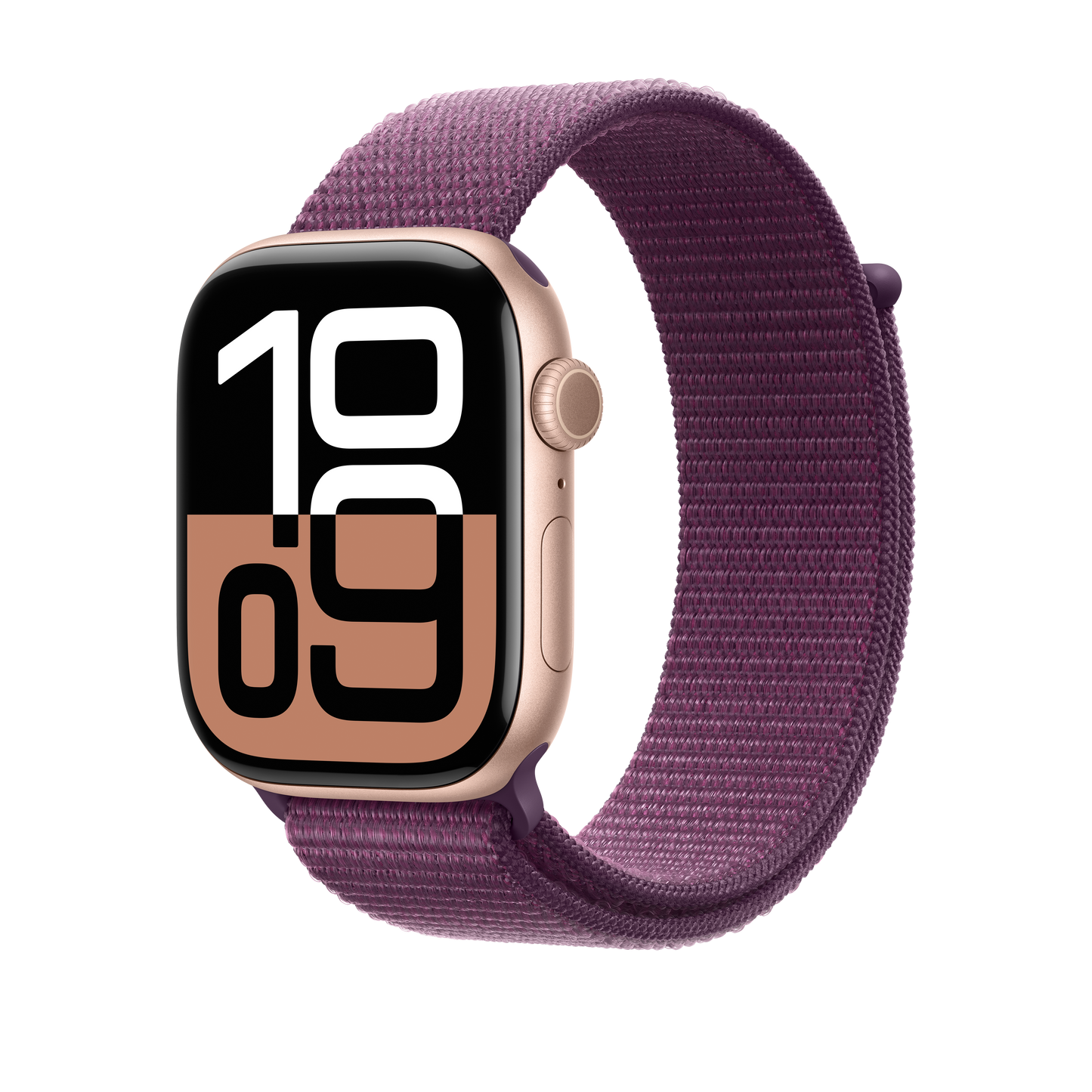 Apple Watch 44/45/46/49mm švestkový provlékací sportovní řemínek - iSTYLE CZ