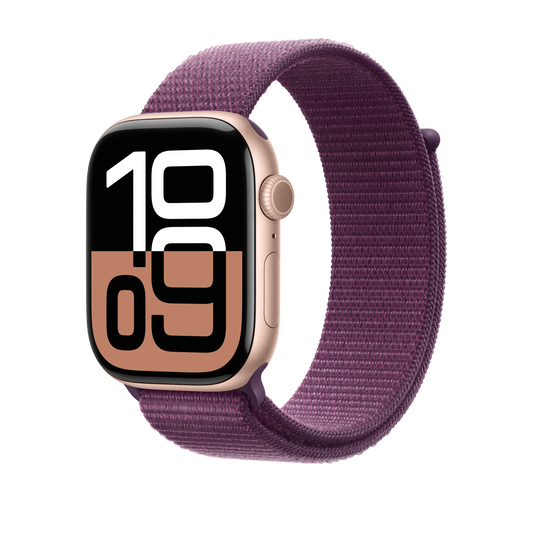 Apple Watch 44/45/46/49mm švestkový provlékací sportovní řemínek - iSTYLE CZ