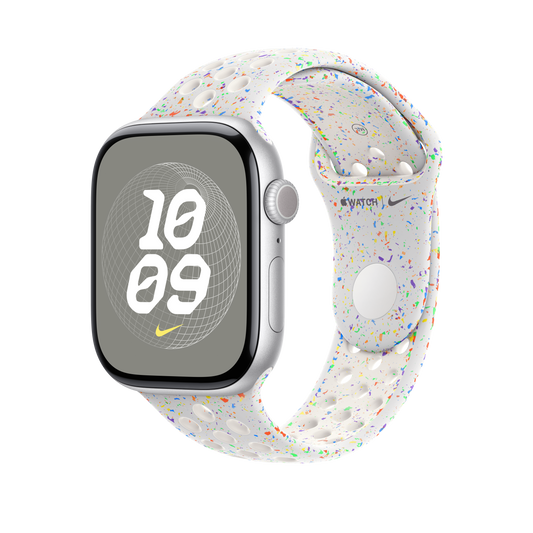 Apple Watch 44/45/46/49mm platinový sportovní řemínek Nike - M/L - iSTYLE CZ
