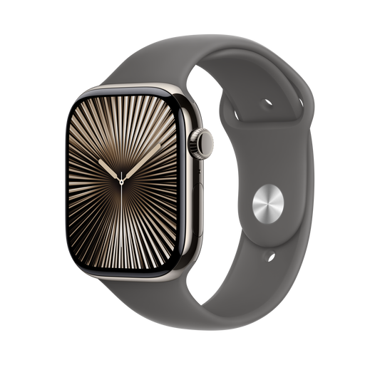 Apple Watch 44/45/46/49mm skálově šedý sportovní řemínek – M/L - iSTYLE CZ