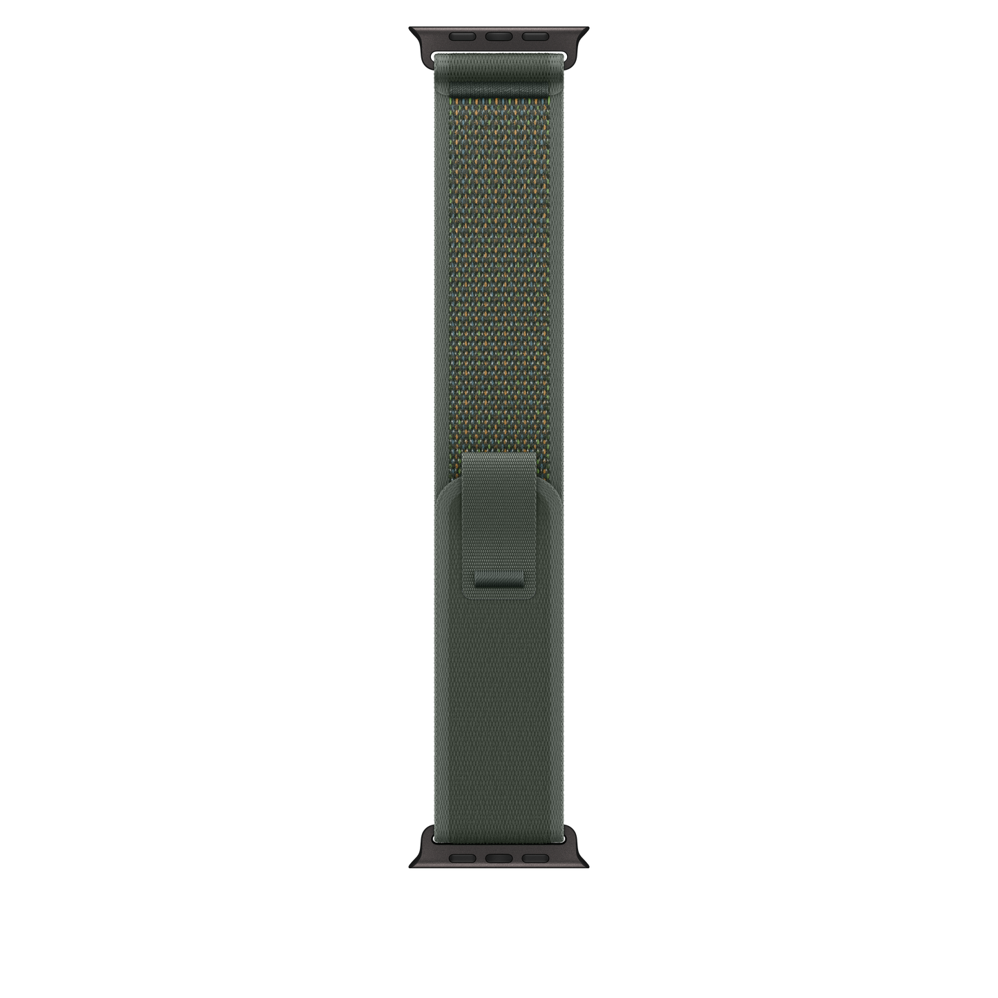 Apple Watch 44/45/46/49mm zelený Trailový tah - S/M – provedení z černého titanu - iSTYLE CZ