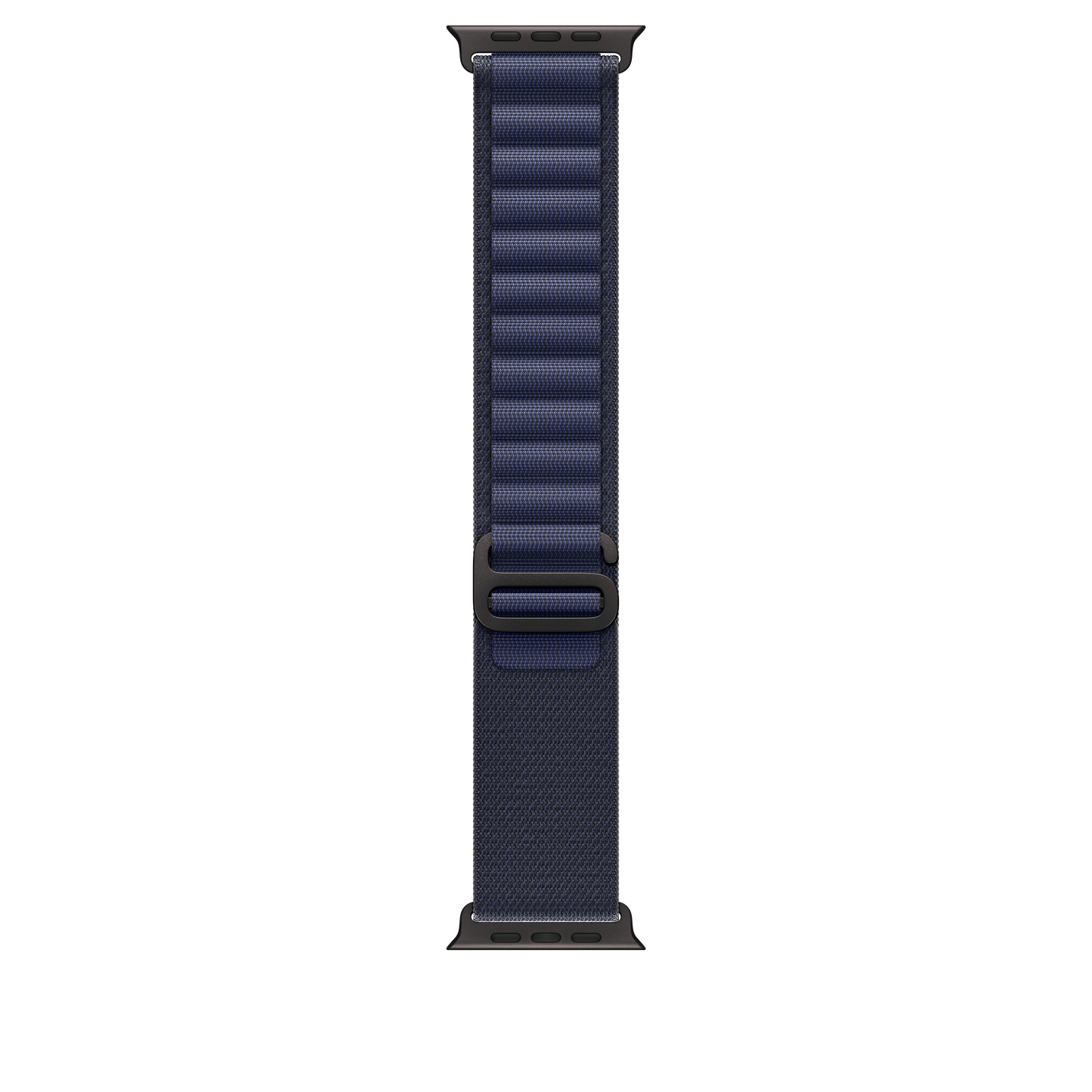 Apple Watch 44/45/46/49mm námořnicky modrý Alpský tah – střední – provedení z černého titanu - iSTYLE CZ
