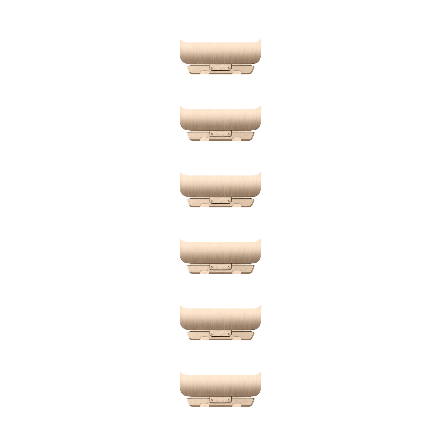 Apple Watch 44/45/46/49mm sada zlatého článkového tahu - iSTYLE CZ