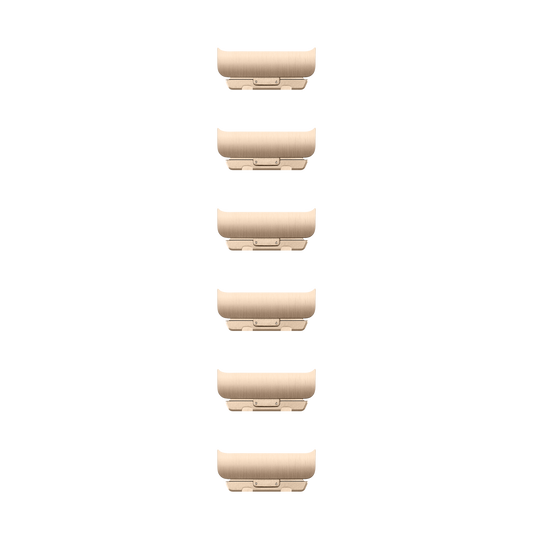 Apple Watch 44/45/46/49mm sada zlatého článkového tahu - iSTYLE CZ