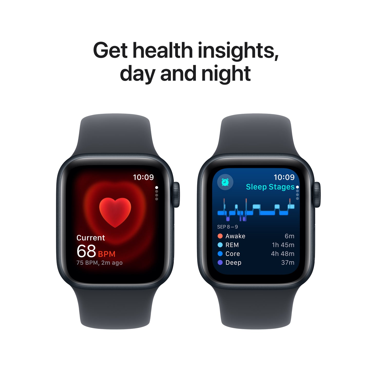 Apple Watch SE GPS 40mm temně ikoustové hliníkové pouzdro s temně inkoustovým sportovním řemínkem - M/L - iSTYLE CZ
