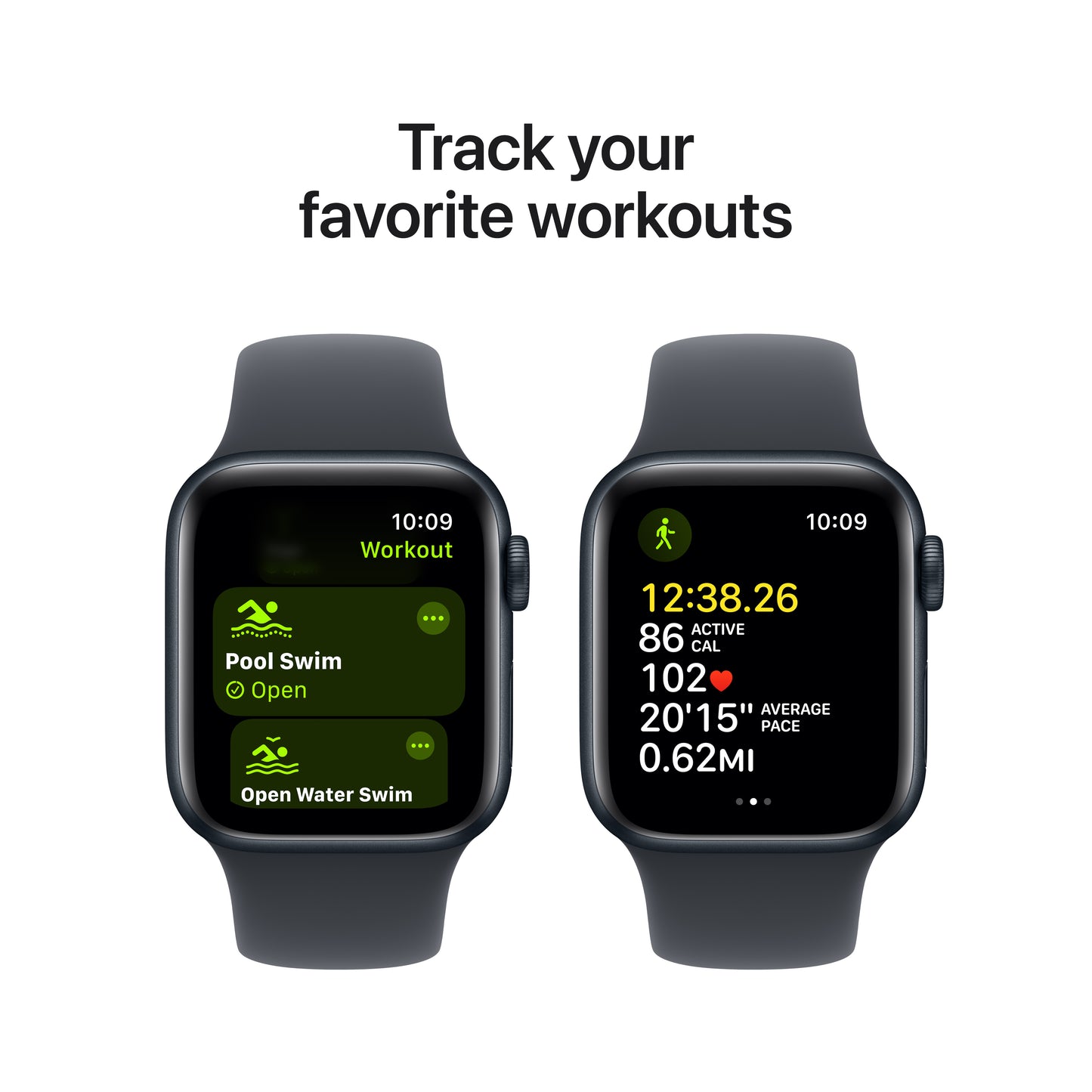 Apple Watch SE GPS 40mm temně ikoustové hliníkové pouzdro s temně inkoustovým sportovním řemínkem - M/L - iSTYLE CZ