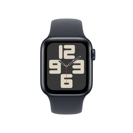 Apple Watch SE GPS + Cellular 40mm temně ikoustové hliníkové pouzdro s temně inkoustovým sportovním řemínkem - M/L - iSTYLE CZ
