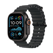 Apple Watch Ultra 2 GPS + Cellular, 49mm černě titanové pouzdro s černým oceánským řemínkem - iSTYLE CZ