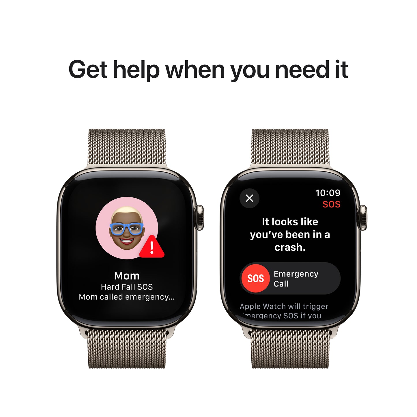 Apple Watch Series 10 GPS + Cellular 46mm přírodní titanové pouzdro s přírodním milánským tahem - M/L - iSTYLE CZ