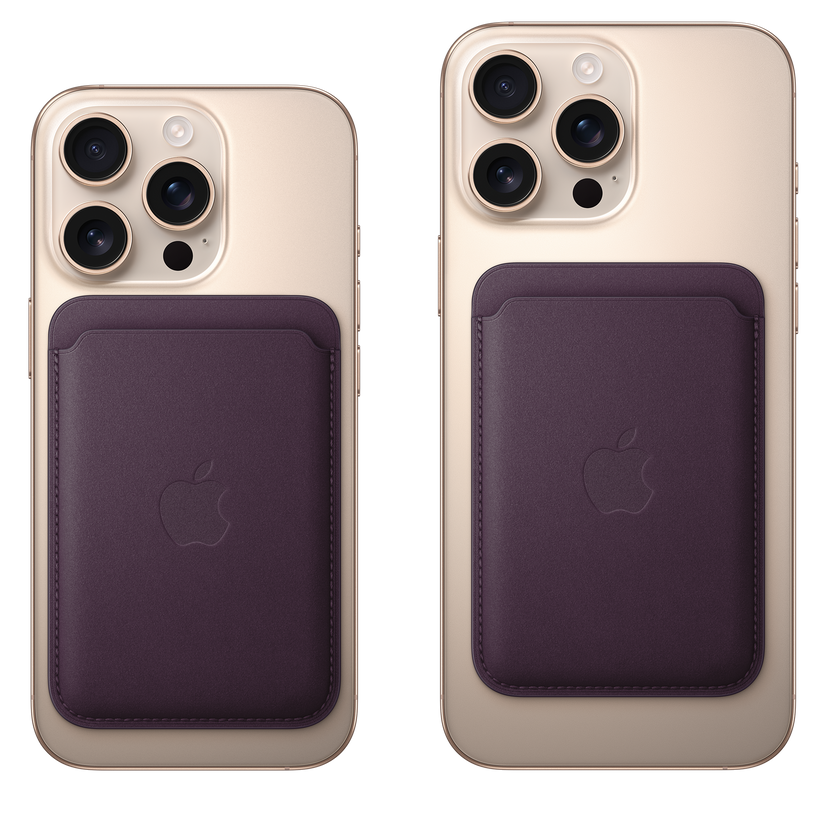 Apple peněženka z tkaniny FineWoven s MagSafe k iPhonu - temně modrá - iSTYLE CZ