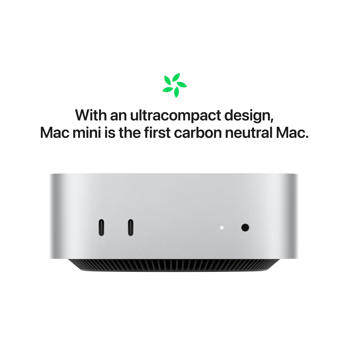 Mac mini, Apple M4 10jádrové CPU, 10jádrové GPU, 16GB, 256GB SSD - stříbrný - iSTYLE CZ