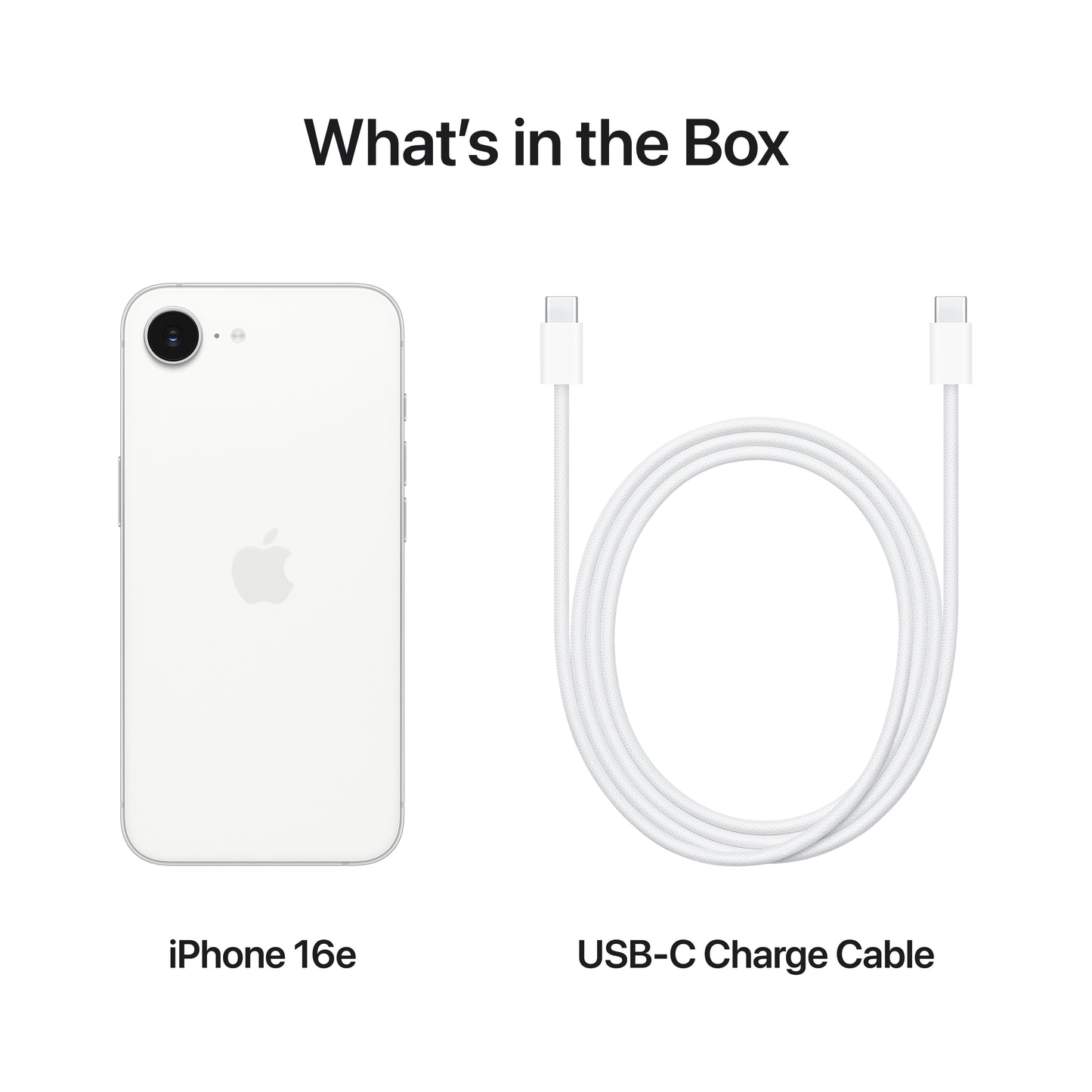 Apple iPhone 16e 128GB - bílý - iSTYLE CZ