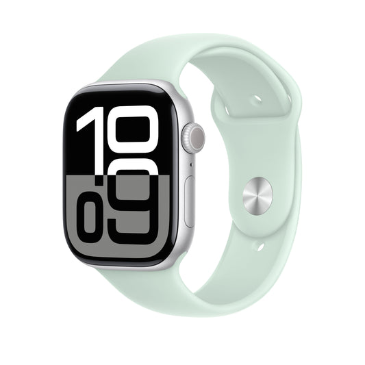Apple 44/45/46/49 mm akvamarínový sportovní řemínek – S/M - iSTYLE CZ