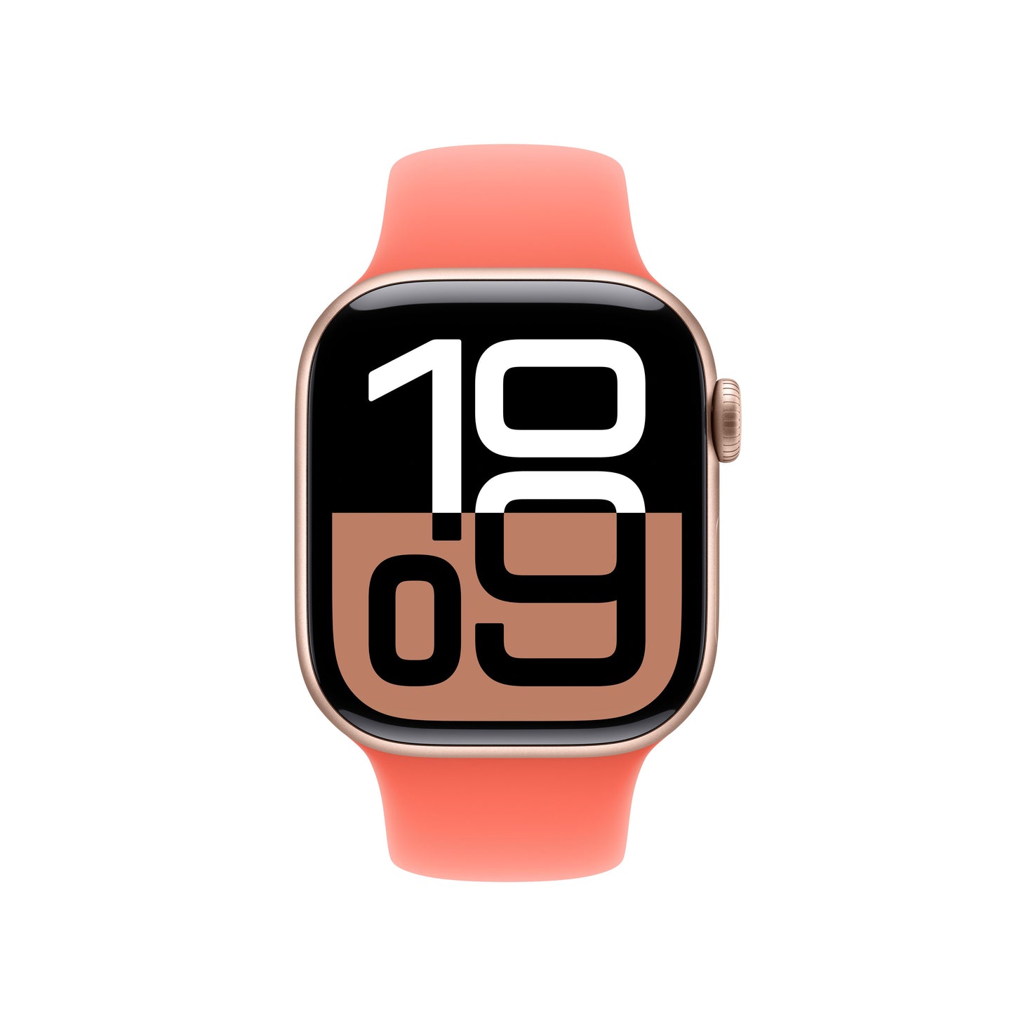 Apple 38/40/41/42 mm mandarinkový sportovní řemínek – S/M - iSTYLE CZ