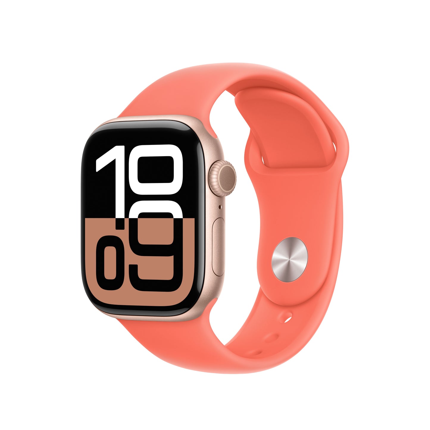 Apple 38/40/41/42 mm mandarinkový sportovní řemínek – S/M - iSTYLE CZ