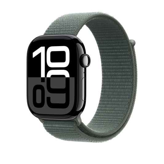 Apple 44/45/46/49 mm šalvějově zelený provlékací sportovní řemínek - iSTYLE CZ