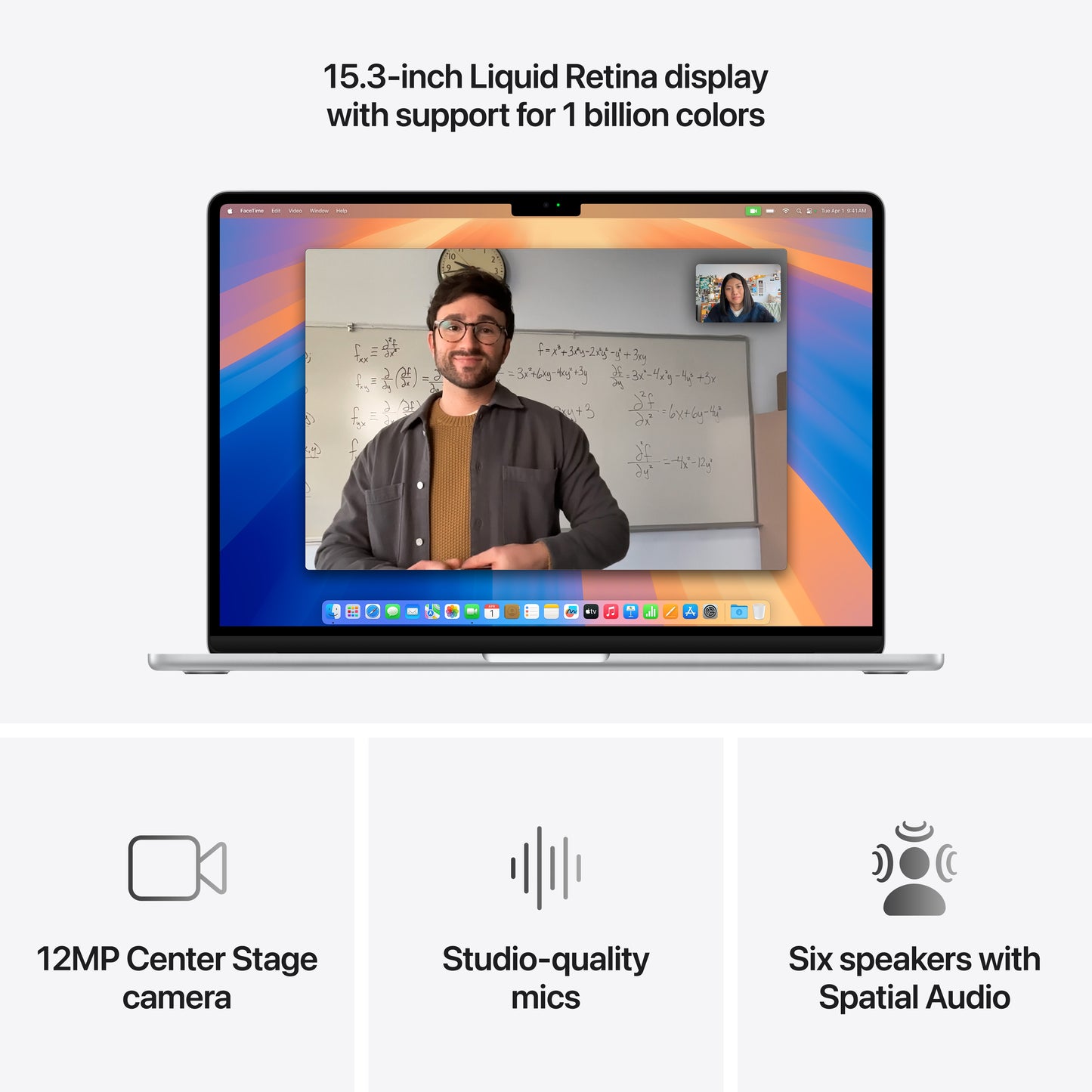 MacBook Air 15,3", Apple M4 10jádrové CPU, 10jádrové GPU, 16GB, 256GB SSD, CZ - stříbrný - iSTYLE CZ