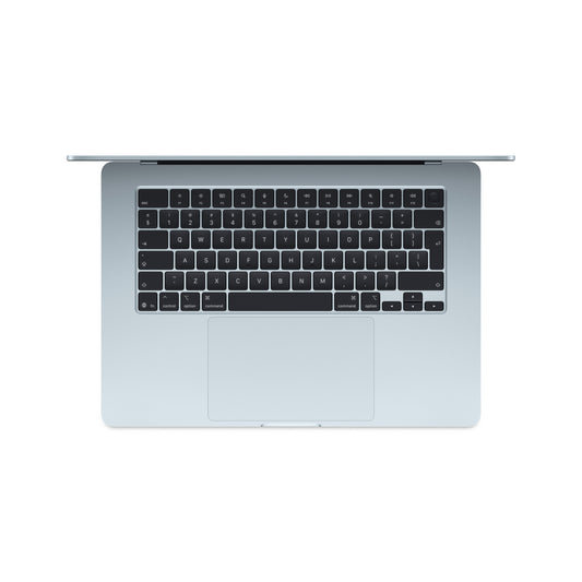 MacBook Air 15,3", Apple M4 10jádrové CPU, 10jádrové GPU, 24GB, 512GB SSD, CZ - blankytně modrý - iSTYLE CZ